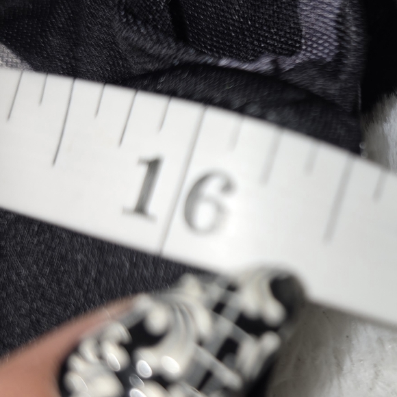 Black Floral Women's Swim Set XXL - Picture 5 of 9